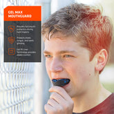 Shock Doctor Gel Max Mouth Guard, Heavy Duty Protection & Custom Fit & Youth - Like New